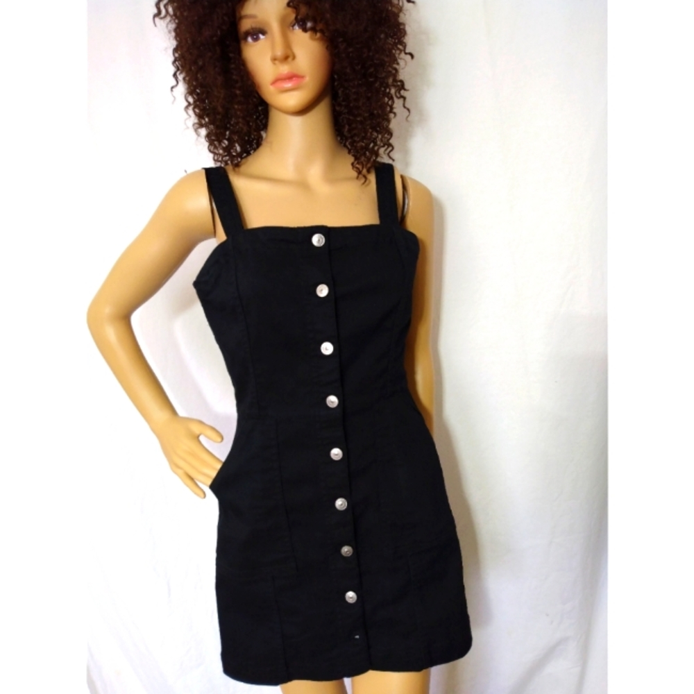 DIVIDED Black Denim Jumper